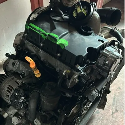 Skoda Fabia 1.4 TDI AMF BNV Kodlu Çıkma Dolu Motor